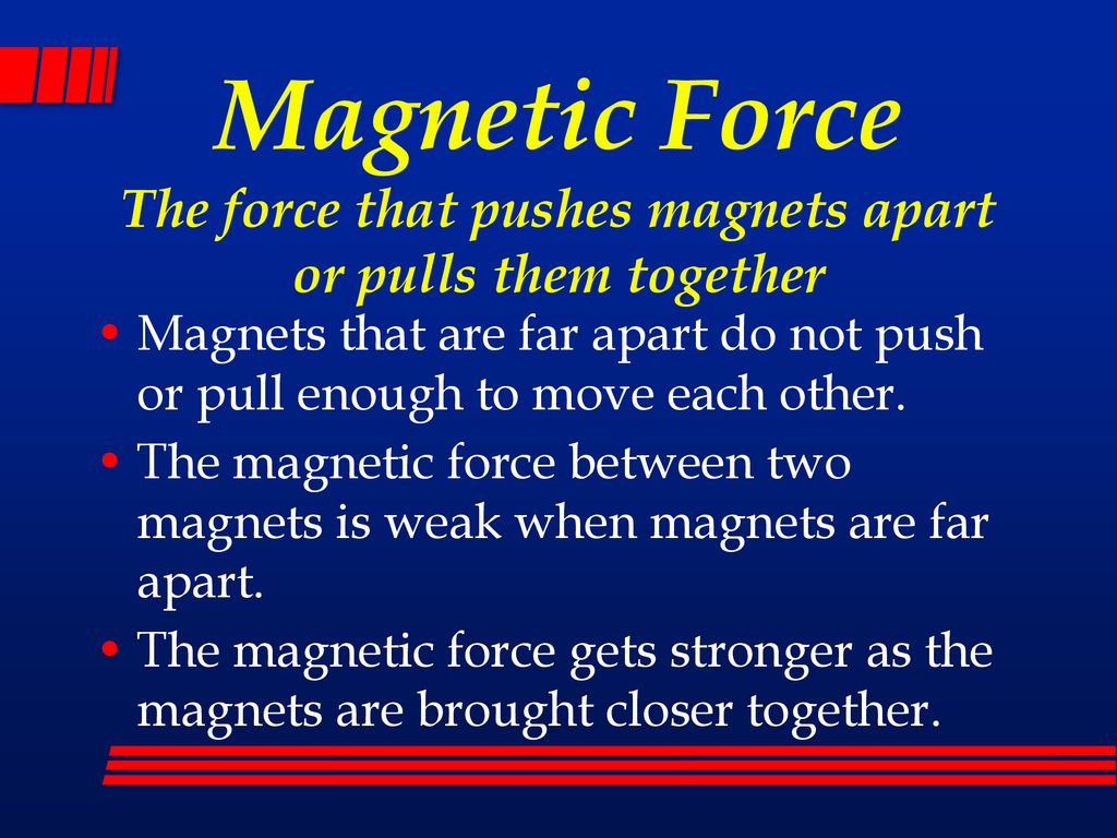 Magnetism 4th clearance grade